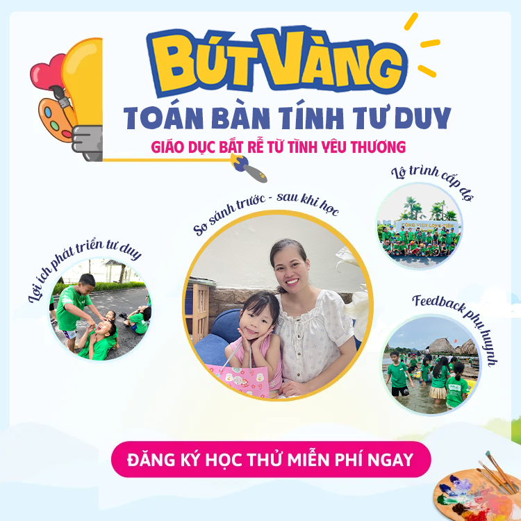 Khoá Toán bàn tính tư duy