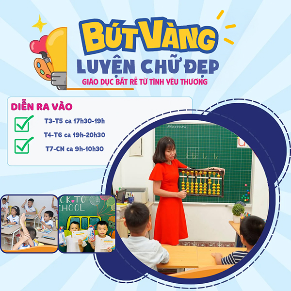 Khoá Luyện chữ đẹp - 20 buổi