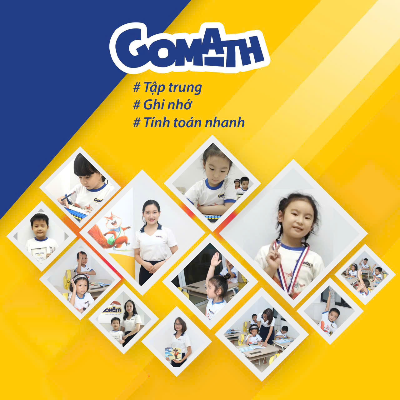 Khoá Toán bàn tính tư duy - Gomath GP